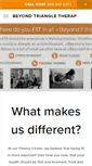 Mobile Screenshot of beyond-triangletherapeutics.com